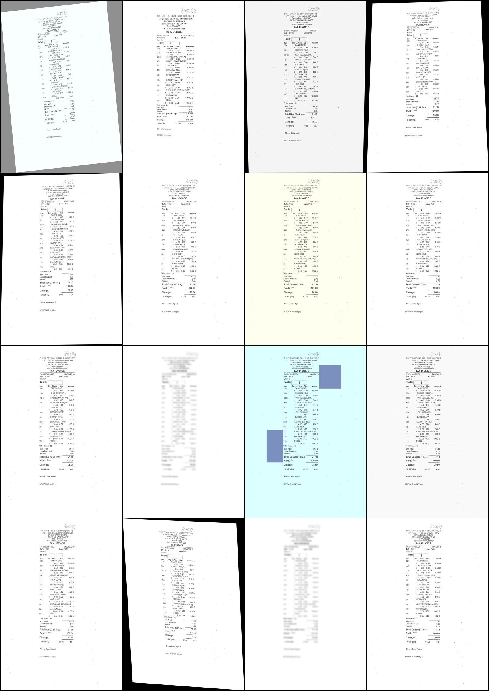 Augmented input placeholder
